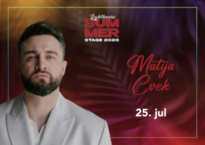 The Sound of Summer Over Boka: Matija Cvek Performs at Lighthouse Summer Stage